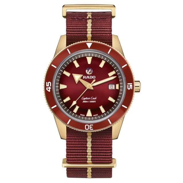 Rado Captain Cook Automatic Bronze R32504407 kol saati