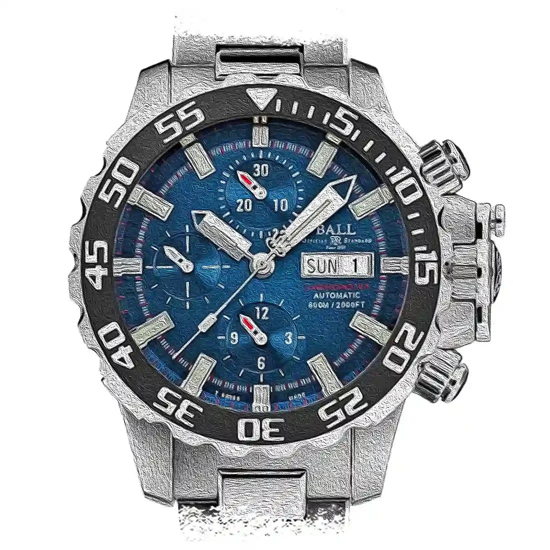 Ball Engineer Hydrocarbon 33601 42 mm kol saati