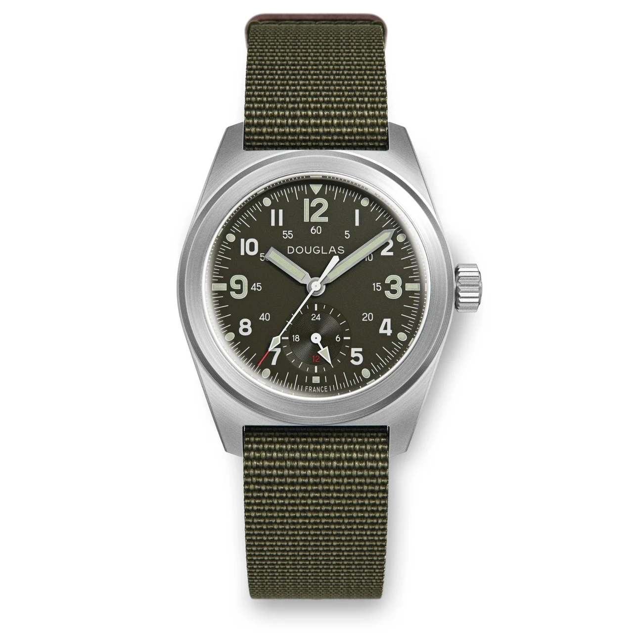 Wolbrook 24-OPM-003-NYL-GRN 47 mm kol saati