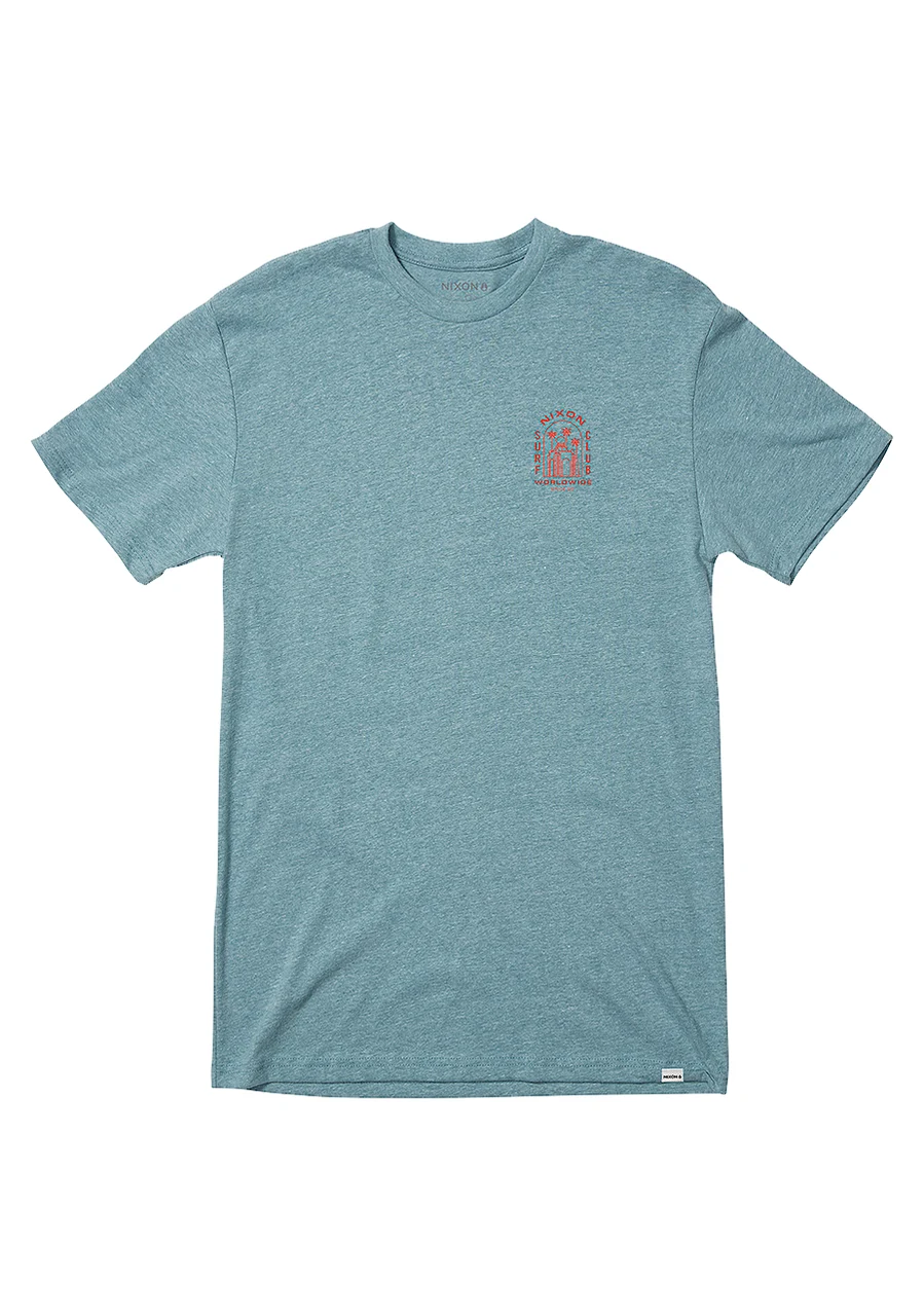 Nixon US Temple T-Shirt - Heather Pacific S2840-3384-02 kol saati