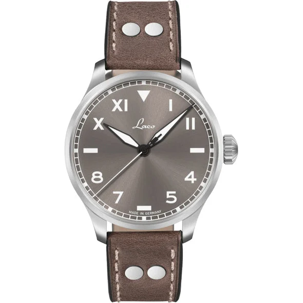 Laco Pilot Watches Basic Augsburg 42 Taupe California 862170 kol saati