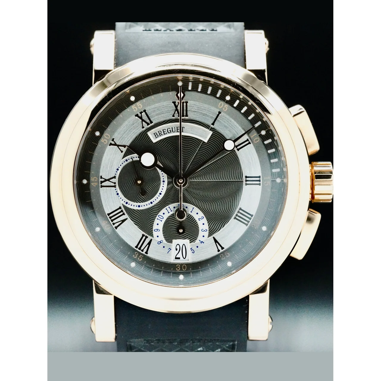 Breguet Marine Chronograph Rose Gold 5827BR/Z2/5ZU POC210000068978 42 mm kol saati