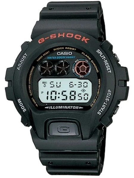Casio G-SHOCK Multi-Function Chronograph Alarm Sport Watch #DW-6900-1V kol saati