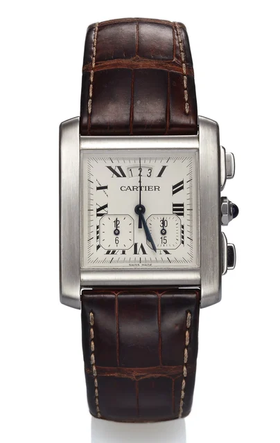 Cartier CARTIER REF. 2531 QUARTZ CHRONOGRAPH STEEL kol saati