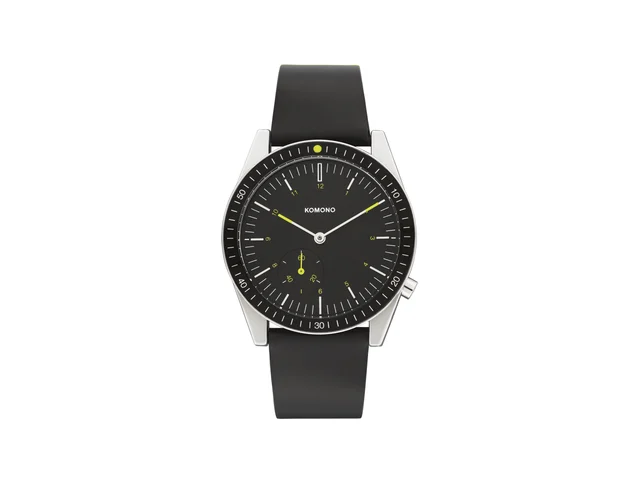 Komono Ray Legacy Leather Black KOM-W4406 kol saati