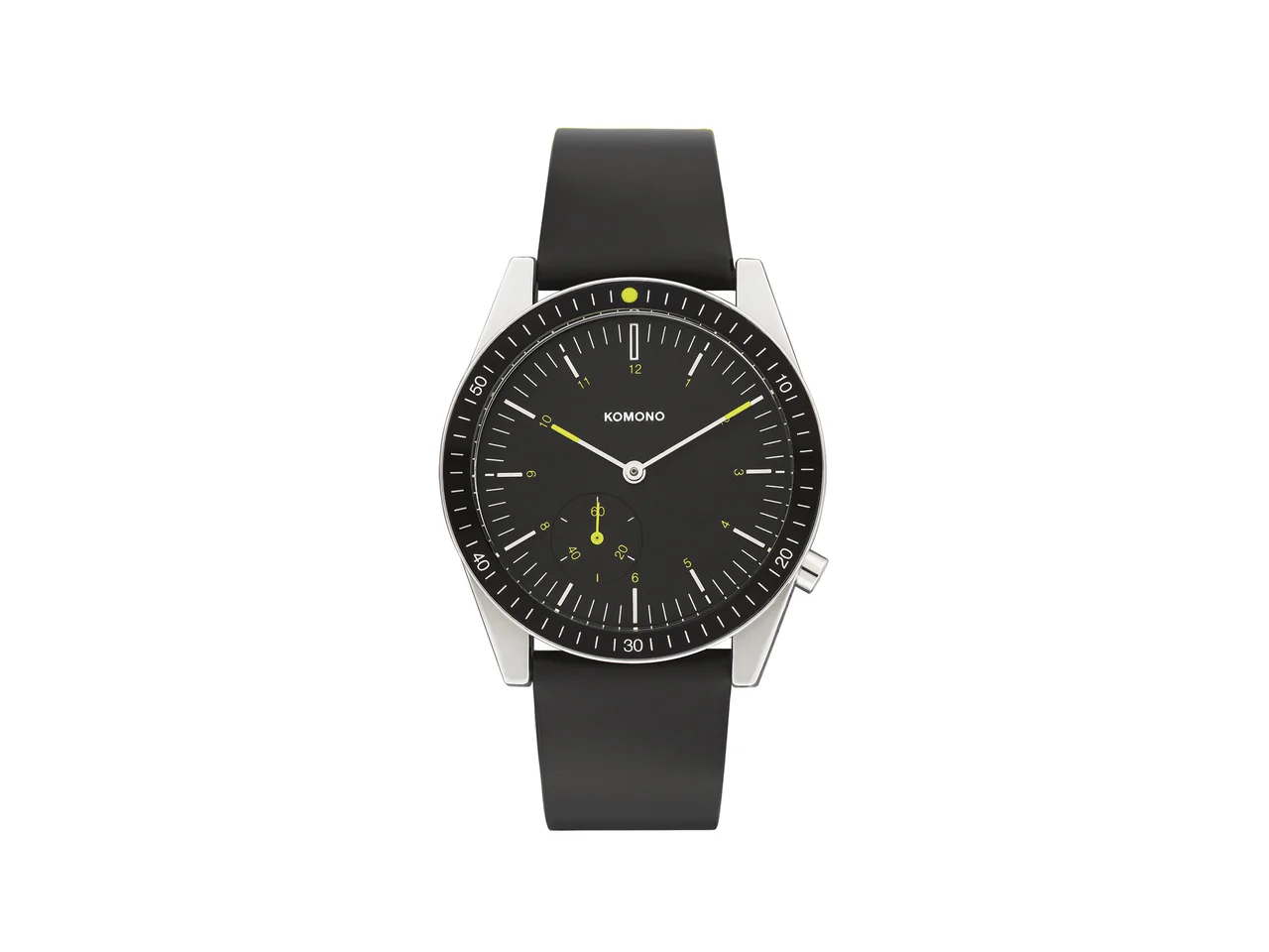 Komono Ray Legacy Leather Black KOM-W4406 kol saati