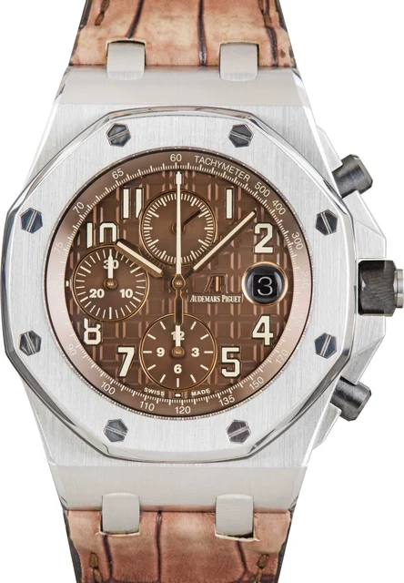 Audemars Piguet Royal Oak Offshore Chronograph Brown Dial 26470ST.OO.A820CR.01 kol saati