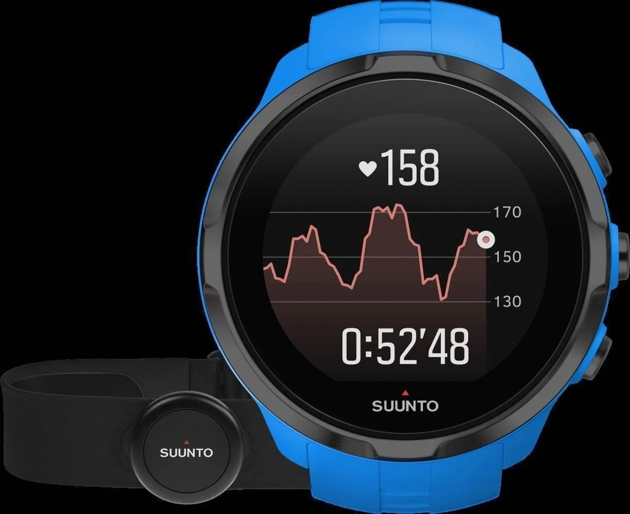 Suunto Spartan Sport Wrist Hr Blue+Belt SS023365000 50 mm kol saati