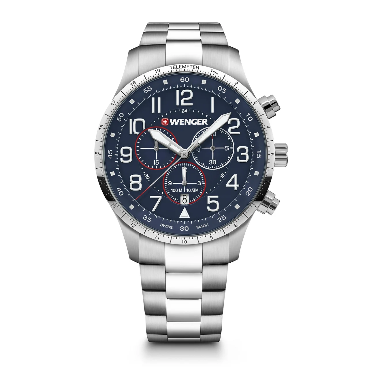 Wenger Attitude W01.1543.118 44 mm kol saati