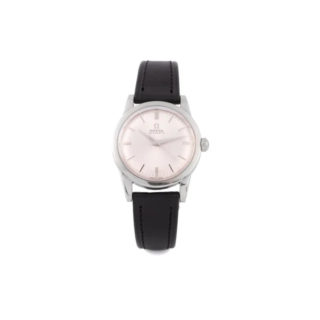 OMEGA Ref. 2577-6, self-winding, centre-seconds, silver “sunburst” dial; stainless steel k