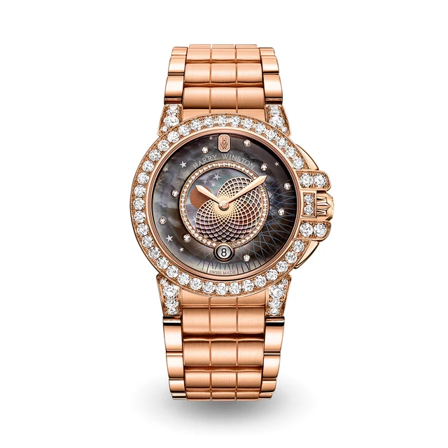 Harry Winston Ocean OCEQMP36RR027 kol saati