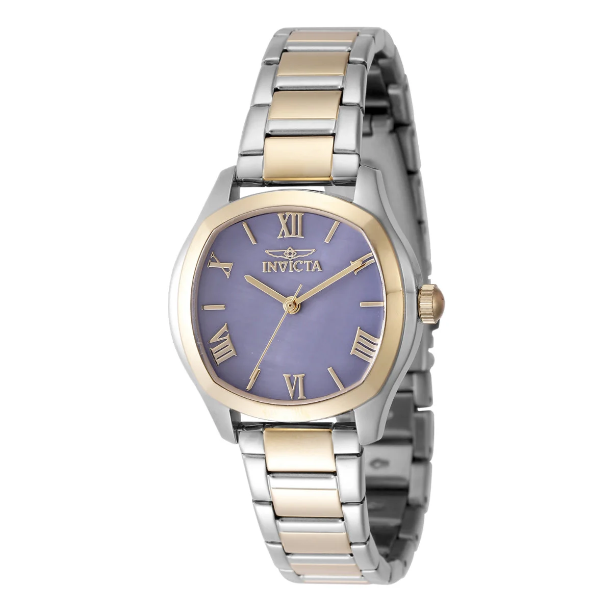 Invicta Wildflower Watch w/ Mother of Pearl Dial - 32.5mm, Gold, Steel (48241) 32.5 mm kol saati