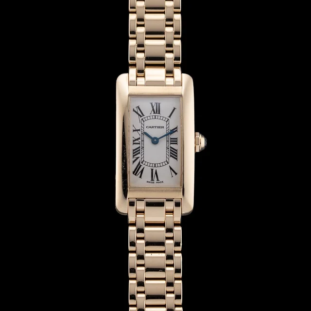 Cartier Tank Américaine W26015K2 210009N42320 kol saati