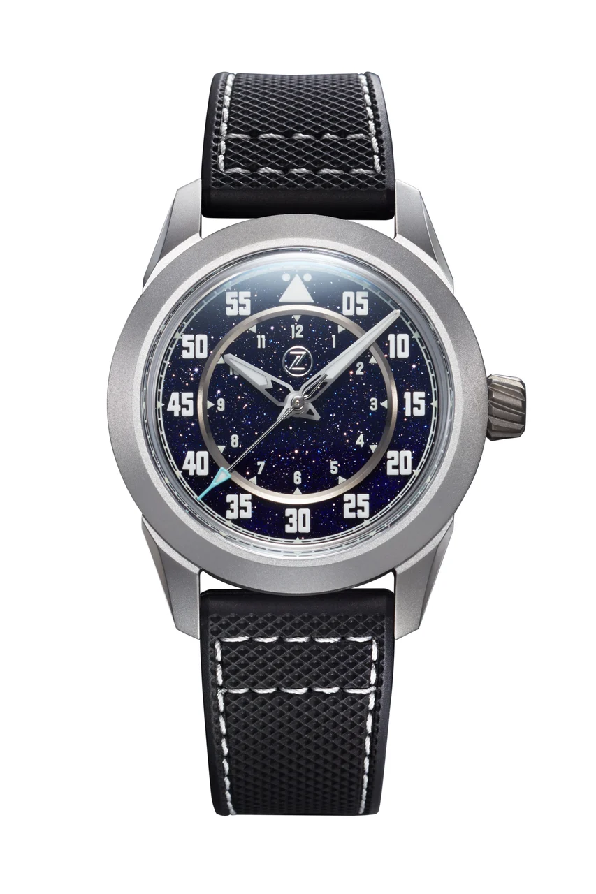Zelos Eagle 2 Ti 'Aventurine' 39 mm kol saati