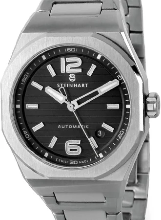 Steinhart Architect Black 106-1386/ST 39 mm kol saati