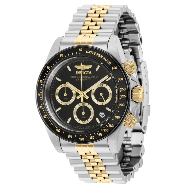 Invicta Speedway Velisque Watch - 39.5mm, Steel, Gold (ZG-36739) kol saati