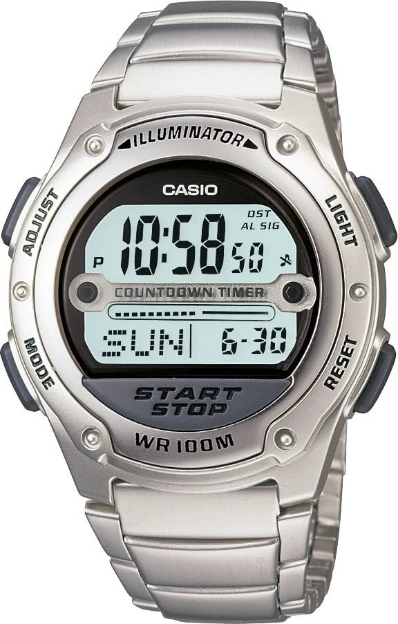 Casio W-756D-7AVDF 40.6 mm kol saati