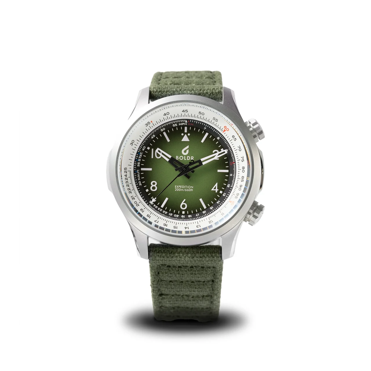 BOLDR Supply Co. Enigmath Sinharaja EX-ENM-GN-SS-41-20 47.5 mm kol saati