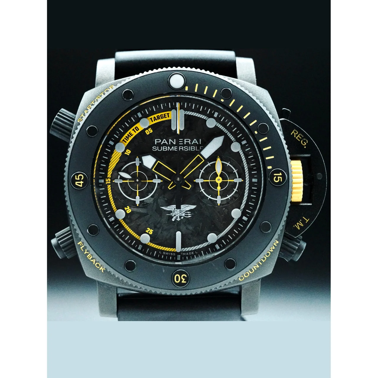 Panerai Submersible GMT Carbotech Navy SEALs Experience Edition 210000076377 47 mm kol saati