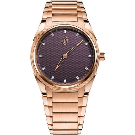 Parmigiani Fleurier Tonda PF Rose Gold Deep Ruby 36mm PFC804-2020001-200182 36 mm kol saati