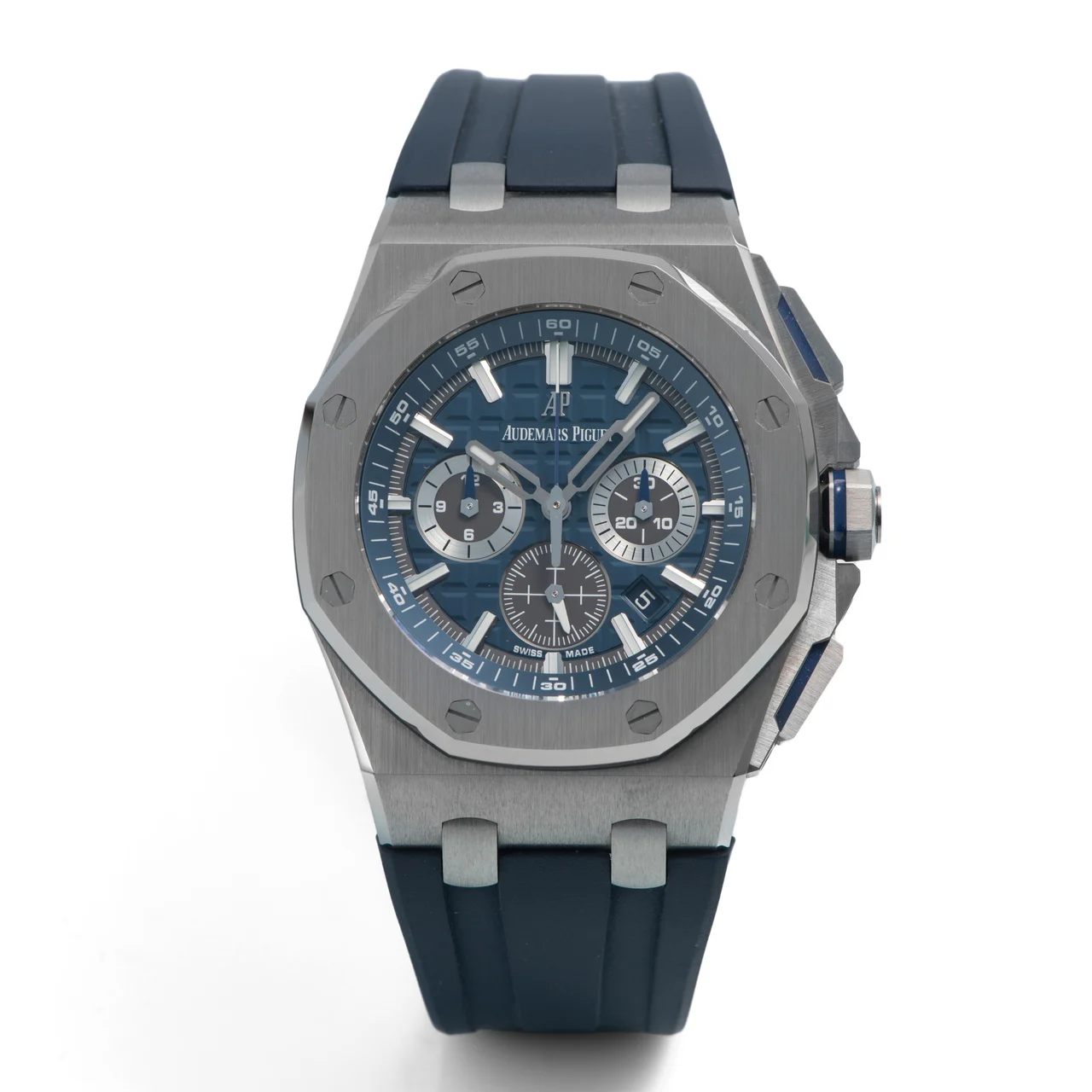 Audemars Piguet AUDEMARS PIGUET, REF. 26480, ROYAL OAK OFFSHORE, CHRONOGRAPH IN TITANIUM kol saati