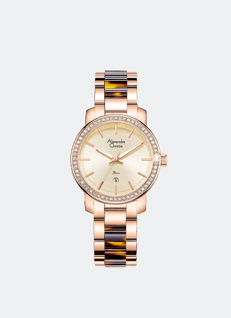 Alexandre Christie Passion AC2B23LDBRGLNBO 34 mm kol saati