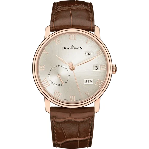 Blancpain Villeret Quantième Annuel GMT 6670A 3642 55B 40 mm kol saati