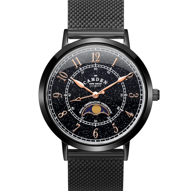 The Camden Watch Company 27-MOON-44M kol saati