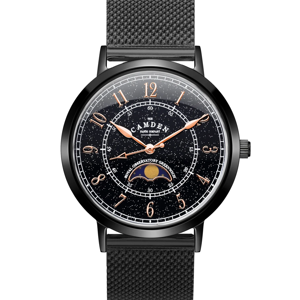 The Camden Watch Company 27-MOON-44M 37 mm kol saati