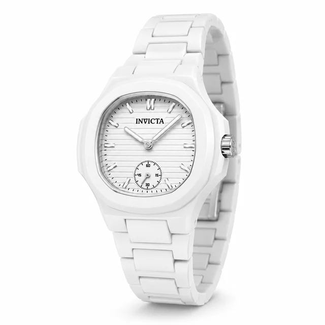 Invicta Celestial Linura Watch - 34.8mm, White (70396) kol saati
