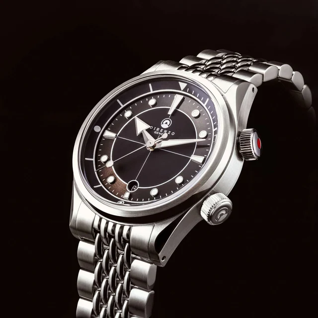 Direnzo DRZ 05 Solaris black date kol saati