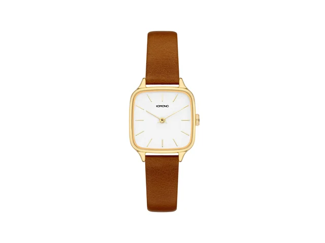 Komono Kate Gold Tan KOM-W4253 kol saati
