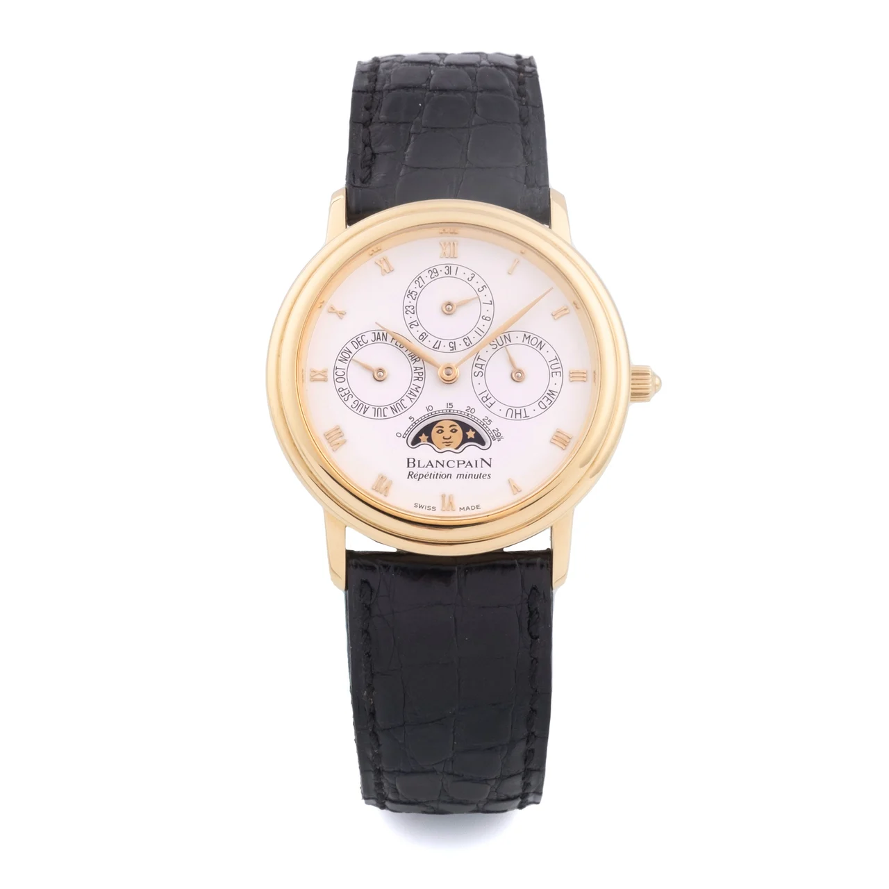 Blancpain BLANCPAIN, REF. 5335, VILLERET, REPETITION MINUTE PERPETUAL CALENDAR, YELLOW GOLD kol saati