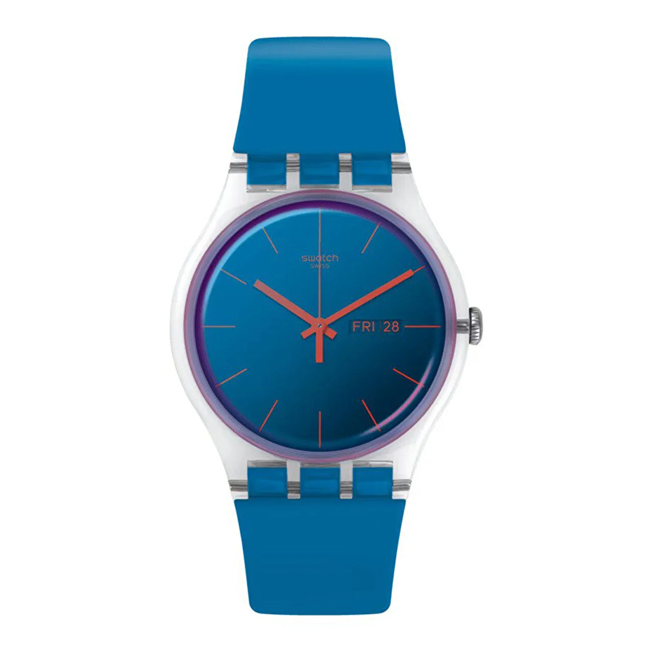 Swatch Polablue SO29K702 41 mm kol saati