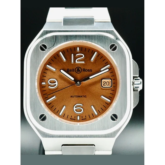 Bell & Ross Copper Brown on Bracelet NAP21000N3774 kol saati
