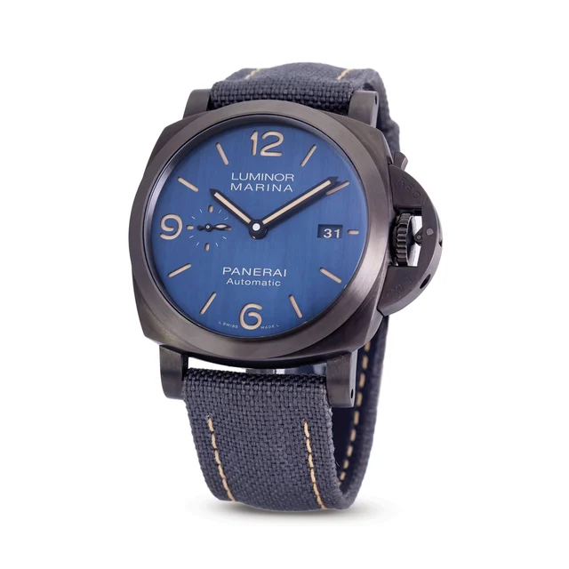 Panerai PANERAI, REF. PAM 01021, LUMINOR MARINA TOTANIO/DLC BUCHERER, LIMITED 157/188, TIT