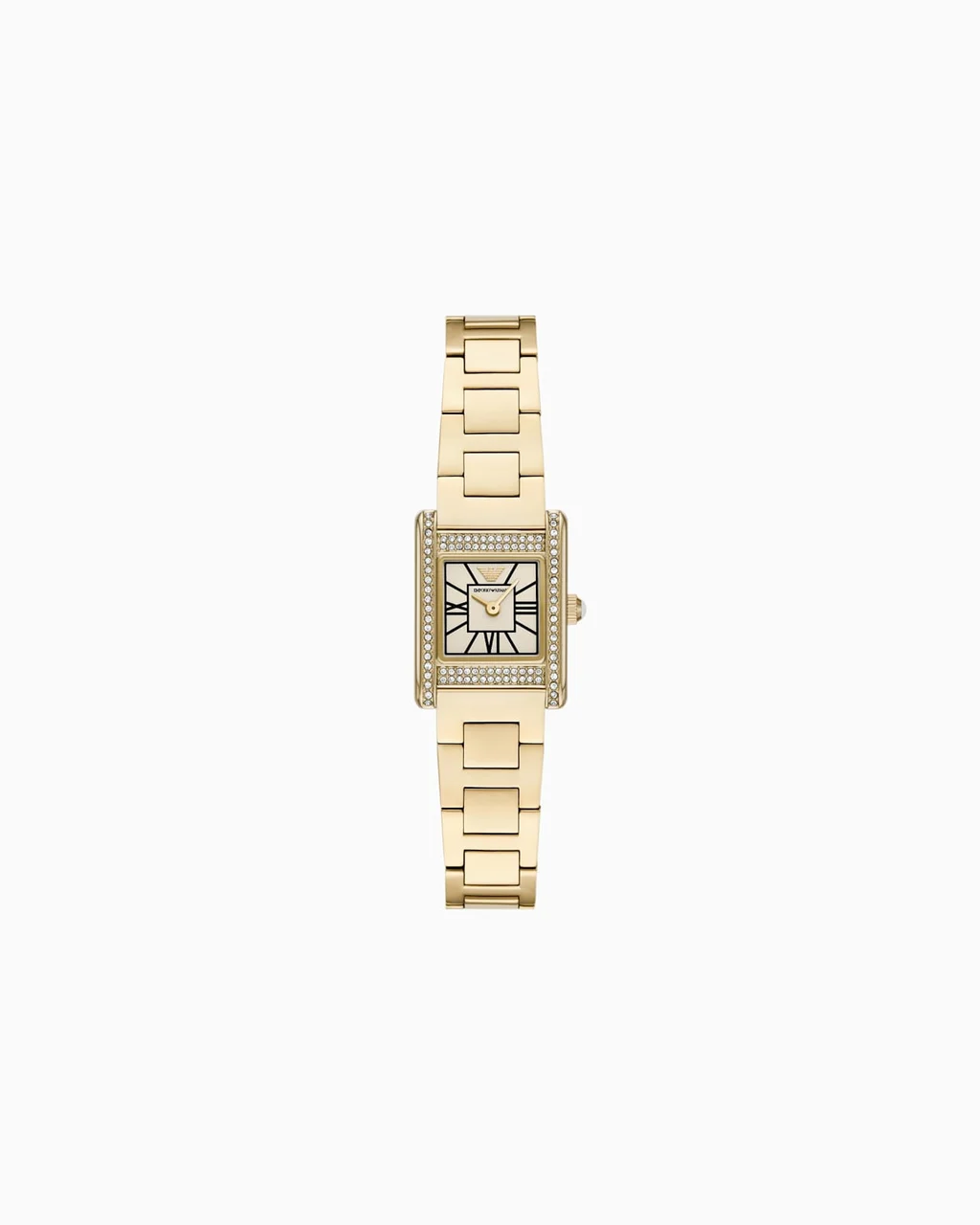 Emporio Armani Two-Hand Gold-Tone Stainless Steel Watch AR11663 20 mm kol saati