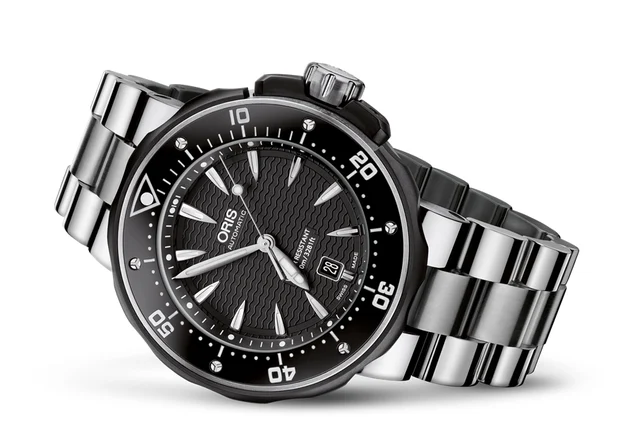 Oris ProDiver Date 01 733 7646 7154-07 8 26 71PEB kol saati