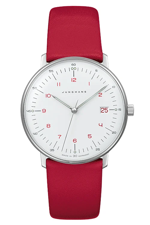 Junghans Max Bill 047_4541_00 33 mm kol saati