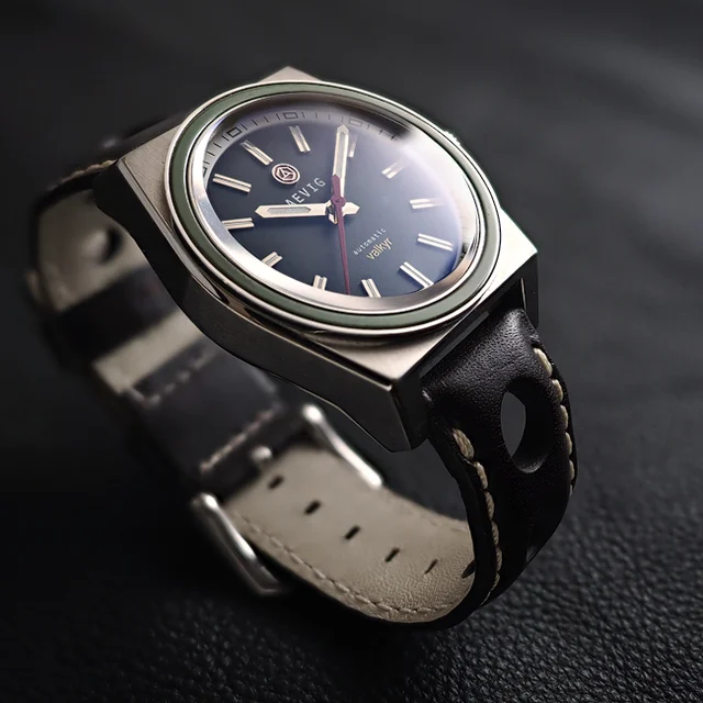 Aevig Valkyr stainless automatic watch kol saati