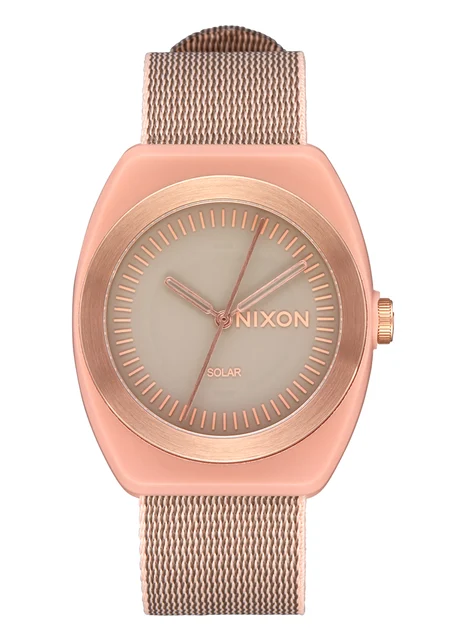 Nixon US Light-Wave - Light Pink / Rose Gold A1322-5073-00 kol saati