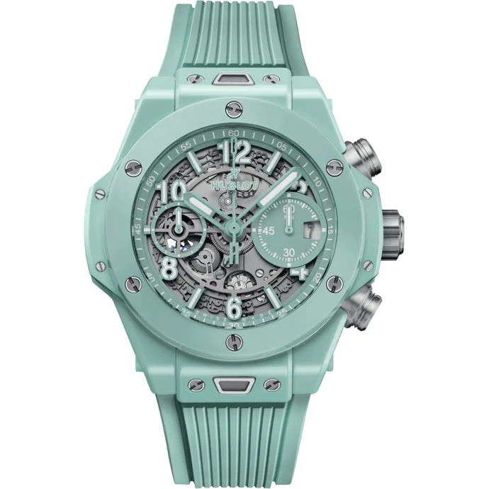 Hublot Big Bang Unico Mint Green Ceramic 441.GS.5221.RX 42 mm kol saati