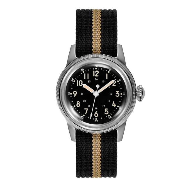 RDUNAE Miyota 2035 Retro Field Quartz Watch 瑞羿Rdunae- RA05 kol saati