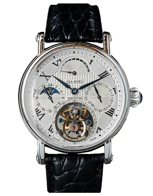 Sugess Sea-Kors Tourbillon SE8007SK-B kol saati