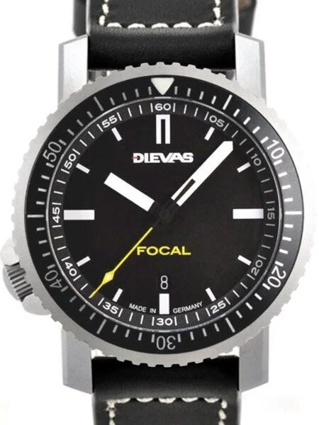 Dievas Focal 500 Meter Dive Watch with Sapphire Crystal and Rotating Diver Bezel. kol saat