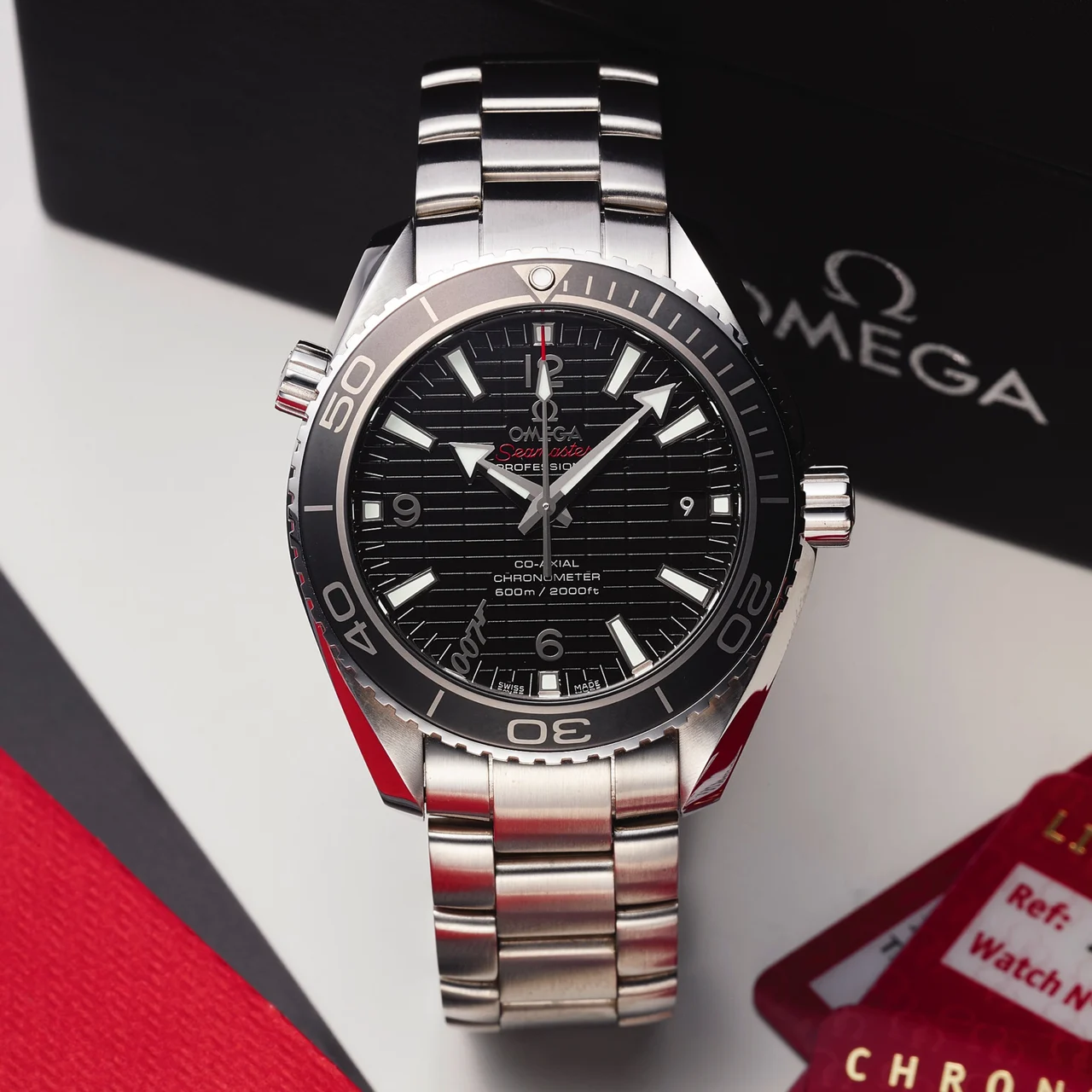 OMEGA OMEGA REF. 232.30 PLANET OCEAN 007 SKY FALL kol saati