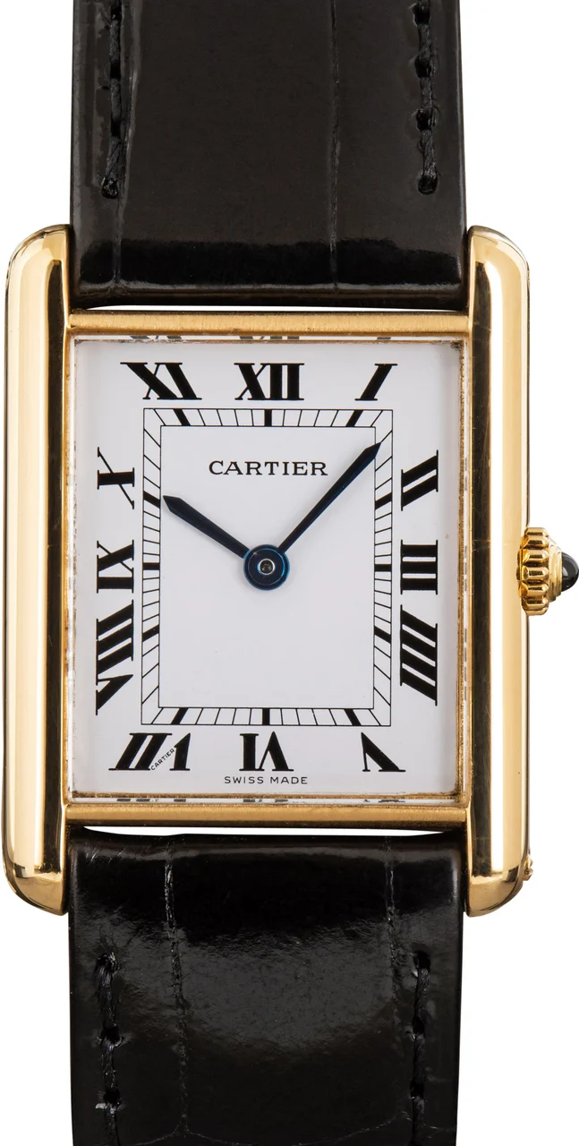 Cartier Tank Louis W1512856 Yellow Gold 23 mm kol saati