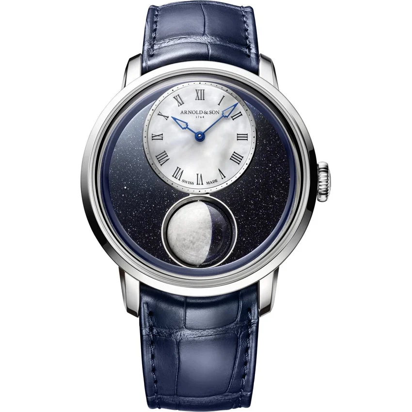 Arnold & Son Luna Magna Platinum 1LMAX.A01A.C183A kol saati