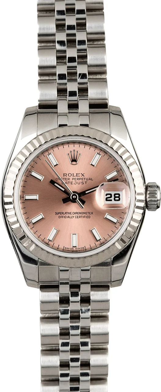 Rolex Datejust 179174 Pink Dial 179174PSJ kol saati