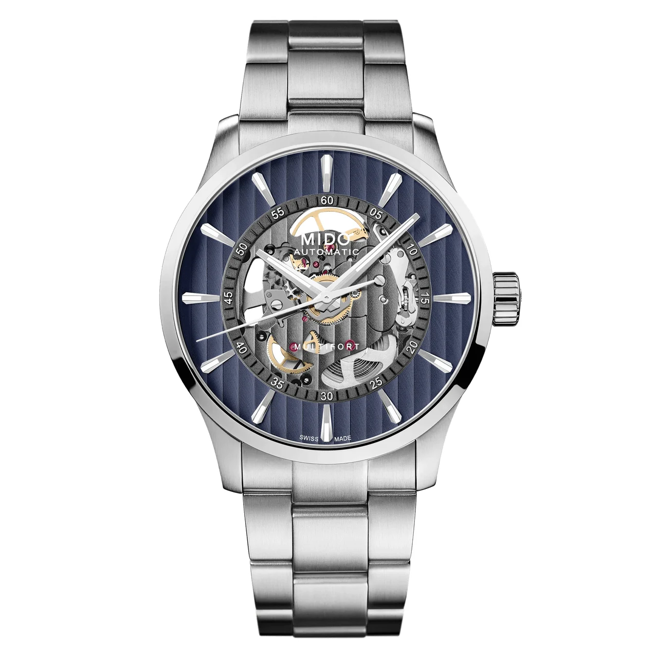 Mido Multifort Skeleton M0384361104100 42 mm kol saati